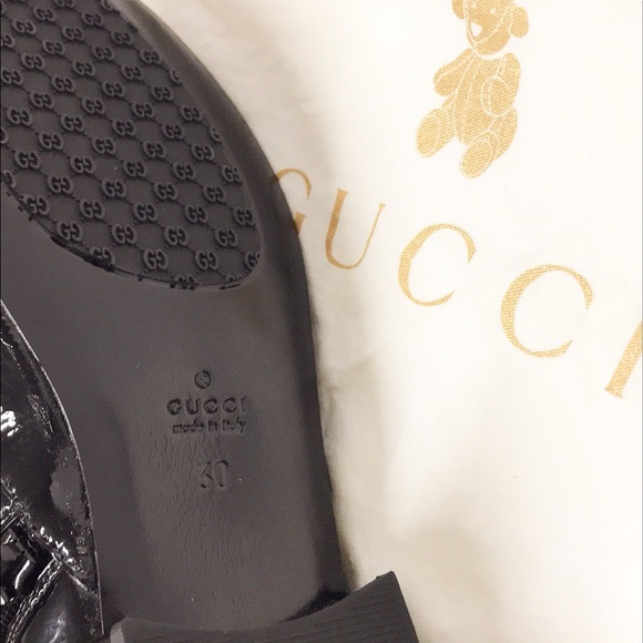 SOLD 🛍 GUCCI Kids Girls’ Horsebit accent Boots - Picture 6 of 6